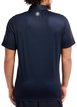 Thumbnail 2: FLAG AND ANTHEM Men's Short Sleeve Peoria Ombre Stripe Performance Polo 