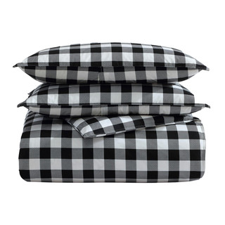 Thumbnail 29: Eddie Bauer Eddie Bauer Mountain Plaid Duvet Cover Set 