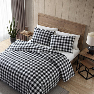 Thumbnail 26: Eddie Bauer Eddie Bauer Mountain Plaid Duvet Cover Set 