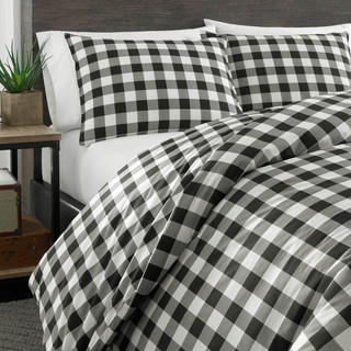 Thumbnail 15: Eddie Bauer Eddie Bauer Mountain Plaid Duvet Cover Set 