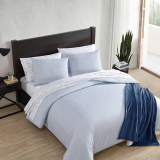 Thumbnail 20: Eddie Bauer Eddie Bauer Ticking Stripe Duvet Cover Set 