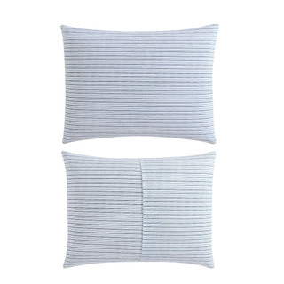 Thumbnail 9: Eddie Bauer Eddie Bauer Ticking Stripe Duvet Cover Set 