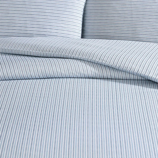 Thumbnail 25: Eddie Bauer Eddie Bauer Ticking Stripe Duvet Cover Set 