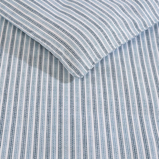 Thumbnail 32: Eddie Bauer Eddie Bauer Ticking Stripe Duvet Cover Set 
