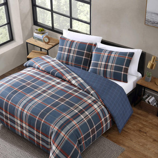 Thumbnail 25: Eddie Bauer Eddie Bauer Shasta Lake Duvet Cover Set 