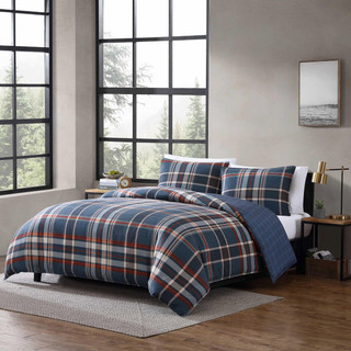 Thumbnail 4: Eddie Bauer Eddie Bauer Shasta Lake Duvet Cover Set 