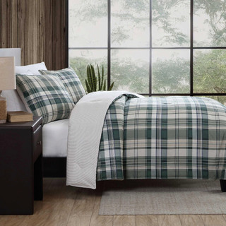 Thumbnail 20: Eddie Bauer Eddie Bauer Timbers Plaid Duvet Cover Set 