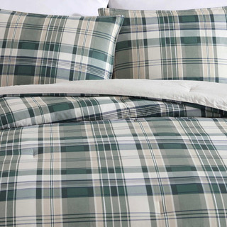 Thumbnail 33: Eddie Bauer Eddie Bauer Timbers Plaid Duvet Cover Set 
