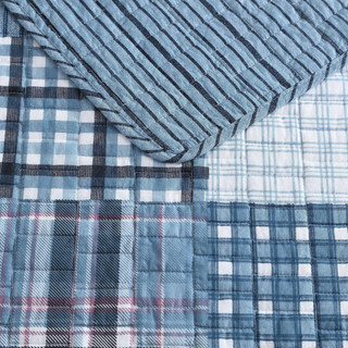 Thumbnail 12: Eddie Bauer Eddie Bauer Hawthorne Plaid Quilt & Sham Set 