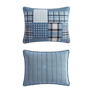Thumbnail 3: Eddie Bauer Eddie Bauer Hawthorne Plaid Quilt & Sham Set 