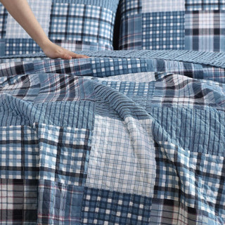 Thumbnail 14: Eddie Bauer Eddie Bauer Hawthorne Plaid Quilt & Sham Set 