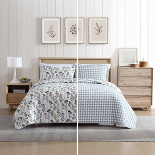 Thumbnail 12: Eddie Bauer Eddie Bauer Flower Field Quilt & Sham Set 