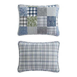 Thumbnail 9: Eddie Bauer Eddie Bauer Cozy Plaid Patchwork Quilt & Sham Set 