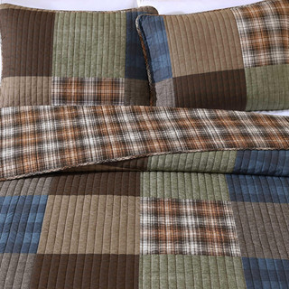 Thumbnail 26: Eddie Bauer Eddie Bauer Classic Patchwork Quilt & Sham Set 