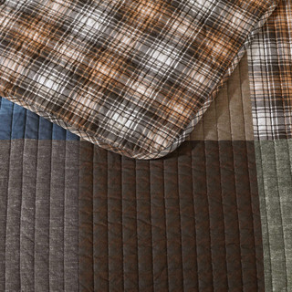Thumbnail 32: Eddie Bauer Eddie Bauer Classic Patchwork Quilt & Sham Set 