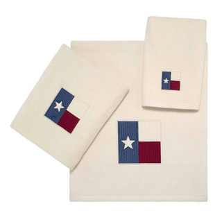 Thumbnail 10: Avanti Avanti Texas Flag  Embroidered Towel Collection 