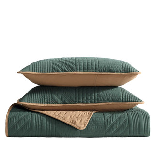 Thumbnail 29: Eddie Bauer Eddie Bauer Solid Washed Microfiber Quilt & Sham Set 