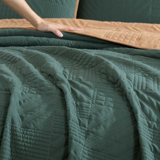 Thumbnail 39: Eddie Bauer Eddie Bauer Solid Washed Microfiber Quilt & Sham Set 