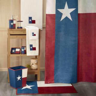 Thumbnail 4: Avanti Avanti Texas Flag Wastebasket/Trashcan 