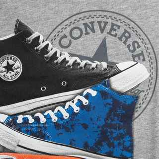 Thumbnail 3: Converse Converse Big Boys Short Sleeve Graphic Tee 