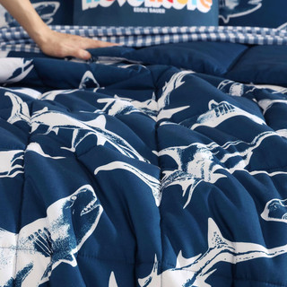 Thumbnail 33: Eddie Bauer Eddie Bauer Kids Vinny And Shark Friends Comforter Sham Set 