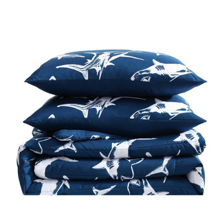 Thumbnail 27: Eddie Bauer Eddie Bauer Kids Vinny And Shark Friends Comforter Sham Set 