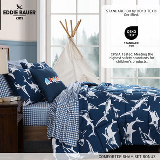 Thumbnail 25: Eddie Bauer Eddie Bauer Kids Strawberry Field Comforter Sham Set 