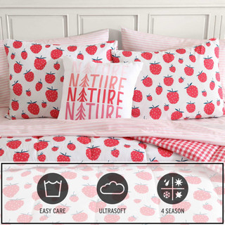 Thumbnail 32: Eddie Bauer Eddie Bauer Kids Strawberry Field Comforter Sham Set 