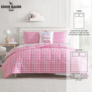 Thumbnail 22: Eddie Bauer Eddie Bauer Kids Strawberry Field Comforter Sham Set 