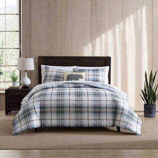 Thumbnail 1: Eddie Bauer Eddie Bauer Alder Plaid Comforter & Sham Set 