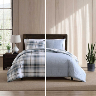 Thumbnail 8: Eddie Bauer Eddie Bauer Alder Plaid Comforter & Sham Set 