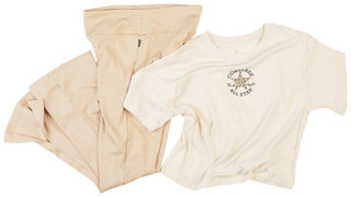 Thumbnail 3: Converse Converse Big Girls 2 Pc Flare Leggings Set 