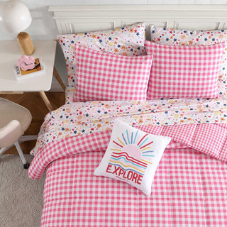 Thumbnail 7: Eddie Bauer Eddie Bauer Kids Preston Check Comforter Sham Set 
