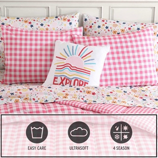 Thumbnail 31: Eddie Bauer Eddie Bauer Kids Preston Check Comforter Sham Set 