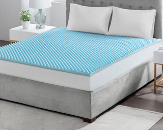 Thumbnail 5: Sleep Philosophy Flexapedic 1.5'' Hypoallergenic Cooling Mattress Topper 