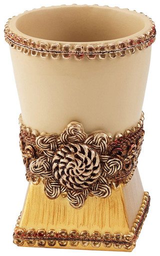 Thumbnail 1: Avanti Avanti Braided Medallion Bathroom Tumbler 