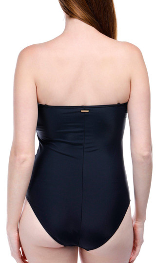 Thumbnail 4: NINE WEST Nine West Womens Ruched One Piece Swimsuit 