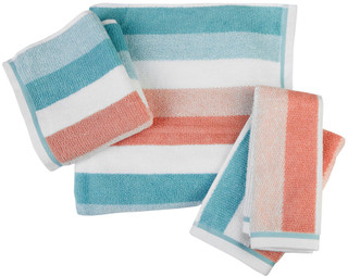 Thumbnail 3: Caro Home Caro Home Dana Stripe Towel Collection 