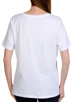 Thumbnail 2: Coral Bay Coral Bay Womens Short Sleeve Bird Of Paradise Top 