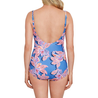 Thumbnail 2: Paradise Bay Paradise Bay Womens Balinese Sarong One Piece Swimsuit 