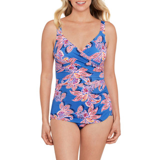 Thumbnail 1: Paradise Bay Paradise Bay Womens Balinese Sarong One Piece Swimsuit 