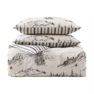 Thumbnail 20: Eddie Bauer Eddie Bauer Rocky Mountain Cabin Comforter & Sham Set 