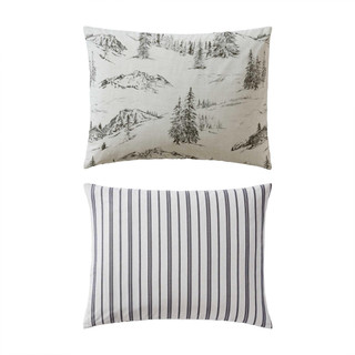 Thumbnail 7: Eddie Bauer Eddie Bauer Rocky Mountain Cabin Duvet Cover Set 