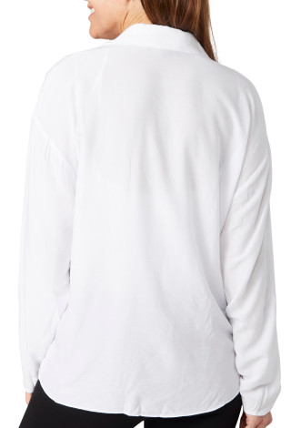 Thumbnail 2: RACHEL ROY Rachel Roy Womens Long Sleeve Surplice High Low Hem Top 