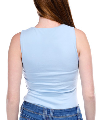 Thumbnail 3: Steve Madden Steve Madden Womens Solid Sleeve Crew Neck Bodysuit 