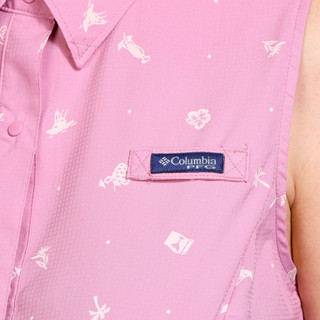 Thumbnail 3: Columbia Columbia Womens Happy Tides Tamiami Sleeveless Shirt 