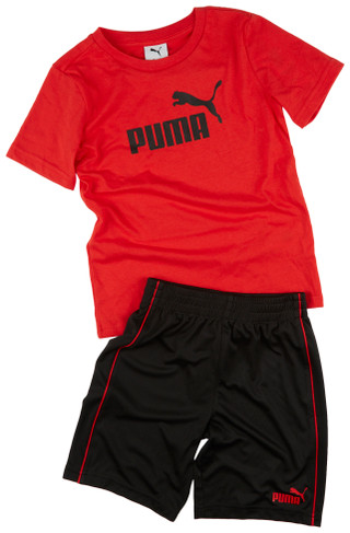 Thumbnail 1: Puma Puma Little Boys 2 Pc Shorts Set 