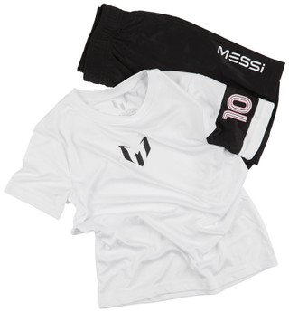 Thumbnail 3: MESSI Messi Little Boys Active 2 Pc Logo Centric Shorts Set 