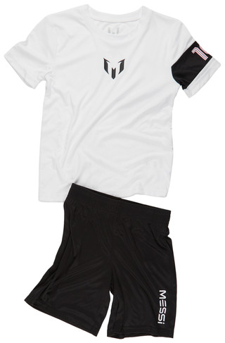 Thumbnail 1: MESSI Messi Little Boys Active 2 Pc Logo Centric Shorts Set 