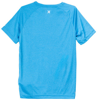 Thumbnail 3: Hurley Hurley Big Boys Graphic Short Sleeve Rash Guard 